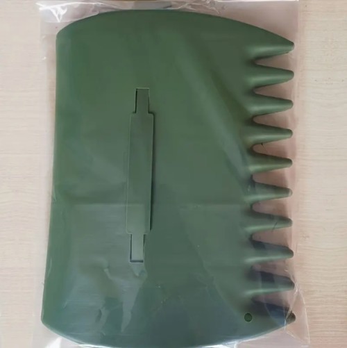 2개 잎 삽 손 긁는 기구 - 잎, 잔디 깎은 것, 잔해를 집어 올리는 데 사용되는 대형 플라스틱 정원 집게 - 튼튼한 원예 손 도구 세트